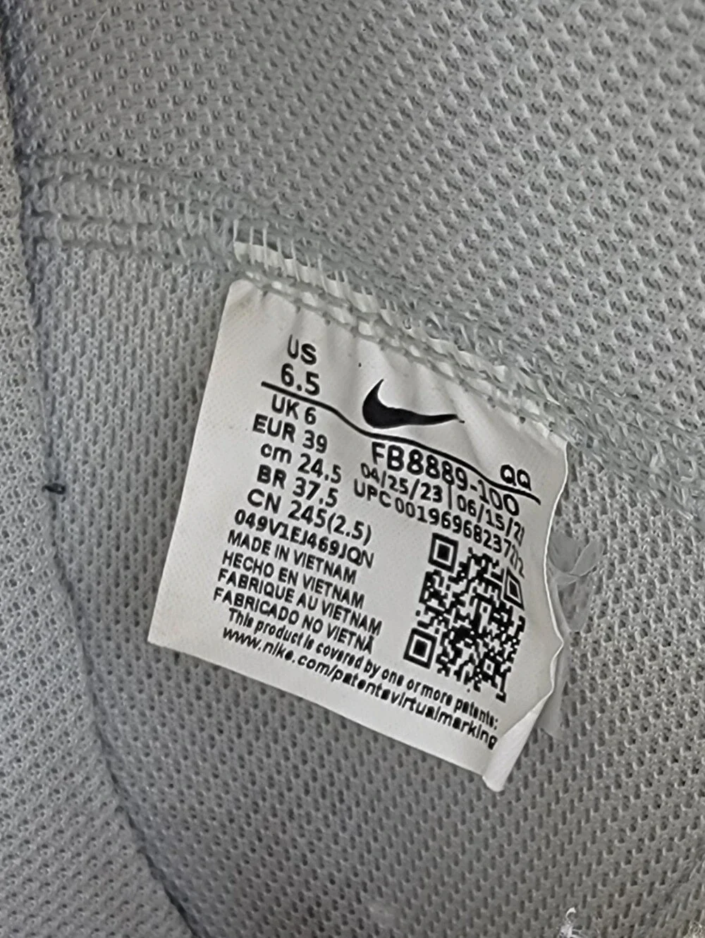 Nike Blazer Mid '77 Premium Remix Sneaker FB8889-100 Men's Sz 6.5/Women's 8